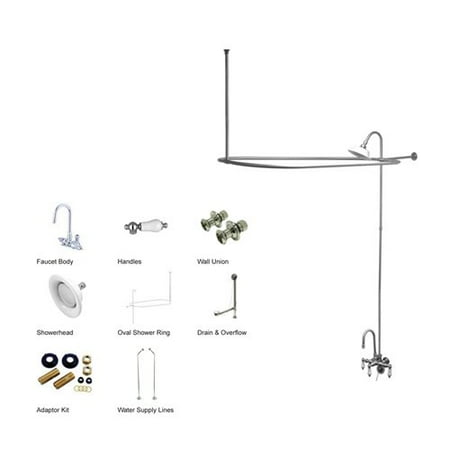 Vintage Clawfoot Tub - Kingston Brass Vintage Clawfoot Tub Package