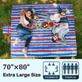 thumbnail image 7 of Extra Large Picnic Blanket Waterproof Lightweight Portable Mat for Family Camping, 2.7 lb, 7 of 7