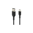 thumbnail image 2 of Belkin CAB001bt3MBK 9.8ft Black Boost Charge USB-C to USB Cable, USB Type-C Cable for Note10, S10, Pixel 4, iPad Pro, Nintendo Switch and more, 2 of 10