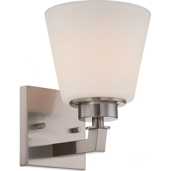 Nuvo 60-5451 - Mobili - 1 Light Vanity Fixture w/ Satin White Glass