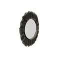 thumbnail image 5 of Creative Co-Op Distressed Metal Scalloped Oval Wall Mirror, Black, 5 of 7