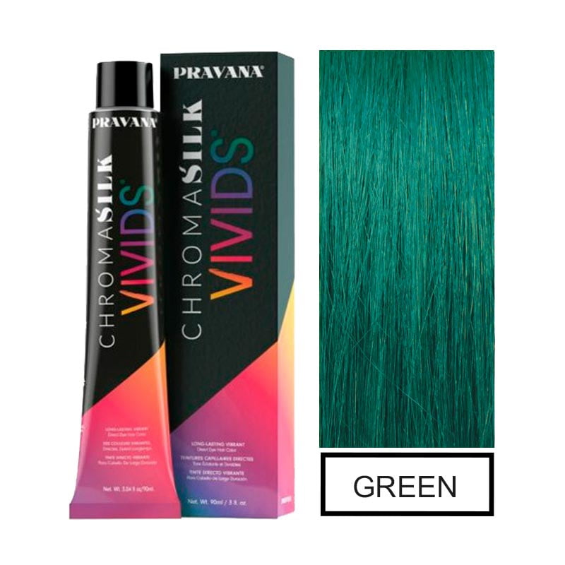 Tintura Fantasía Semipermanente Vivids Green 90Ml