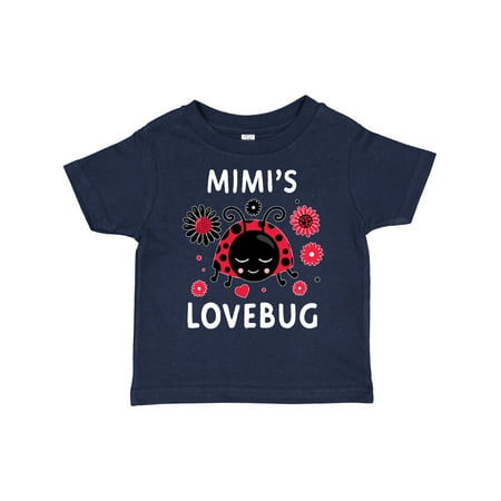 

Inktastic Valentine s Day Mimi s Lovebug Gift Toddler Boy or Toddler Girl T-Shirt