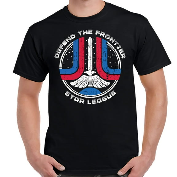 The Last Starfighter Star League Distressed Shirt-Medium