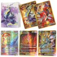 thumbnail image 2 of Holographic Cards Scarlet Violet New EX Vstar Vmax GX in English Letter with Rainbow Arceus Shiny Koraidon Kids Gift, 2 of 5