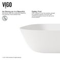 thumbnail image 6 of VIGO Camellia Matte StoneTM Vessel Bathroom Sink Set With Olus Wall Mount Faucet In Brushed Nickel With Pop-Up Drain, 6 of 15
