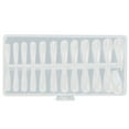 thumbnail image 1 of Uñas 120 Piezas Tubo De Agua Transparente Uñas Uñas Transparente Cobertura Total Presionado En Las Uñas Para DIY Uñas Práctica De Salón De Uñas, 1 of 3
