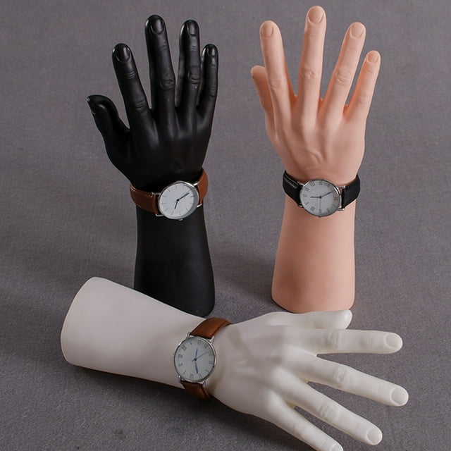 Men Hand Model Watch Bracelet Ring Holder Hand Display Stand Jewelry Organizer Holder for Bedroom Store Counter