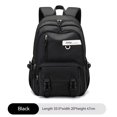thumbnail image 1 of Junior High School School Bag New Mori Large Capacity Load Reduction Ins Backpack High School Appearance Level Backpack black, 1 of 6
