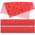 thumbnail image 3 of Servilletas desechables de papel con estampado de rosas rojas de 33 x 33 cm, ideales para fiestas de San Valentín., 3 of 5