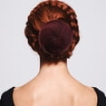 thumbnail image 1 of BEADCEST 2 Pcs Pièce de Cheveux de Mariage Rouge Foncé Synthétique Extensions de Cheveux pour Femmes Usage Quotidien, 1 of 8