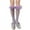 A, variant on Womens Girls Sheer Mesh Socks See Through Calf Socks Transparent Elegant Furry Trims Socks Cute Lace Tulle Socks