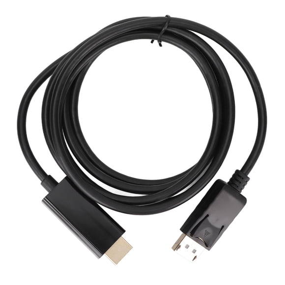 DisplayPort To HD Multimedia Interface Adapter, DisplayPort Adapter PVC 1.8m/5.9ft for TV for PC 4K TO HD Multimedia Interface,1080p TO HD Multimedia Interface