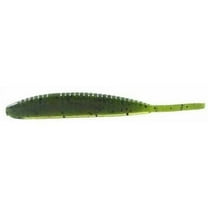 Yamamoto Shad Shape Worm Watermelon/Black & Red 10pk