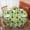 St. Patrick's Day, variant on St. Patrick's Day and Mustaches Round Tablecloth 60", Wrinkle-Resistant Wipeable Cover for Kitchen, Dining, Picnic & Patio
