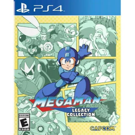 Mega Man Legacy Collection, Capcom, PlayStation 4,