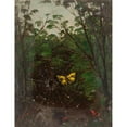 thumbnail image 2 of Lemuel Maynard Wiles 19x24 Gold Ornate Framed and Double Matted Museum Art Print Titled - Butterfly in a Spiderweb, 2 of 4