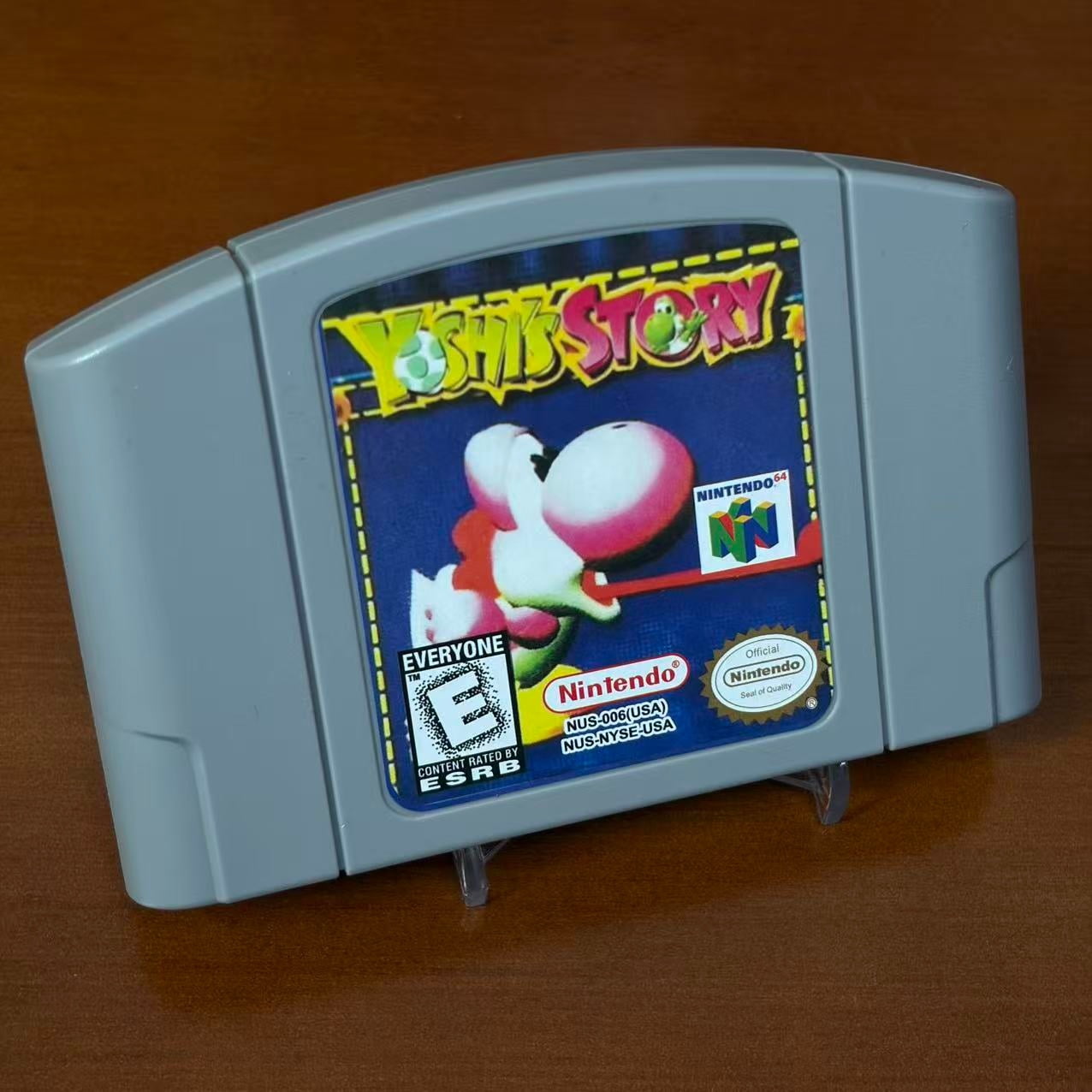 Universal Studios Super Nintendo World Yoshi Stacking Game Toy New