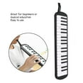 thumbnail image 4 of 37 Key Melodica Wind Instrument for Beginner Learner Practice, Ergonomic Portable Music Player with Built in Keyboard Adult Musical Instrument, 4 of 7
