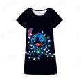 thumbnail image 1 of Vestido de punto de Disney para niños y niñas, vestidos de cuello redondo, faldas informales de dibujos animados para niños, ropa de 1 a 10 años, ropa de Navidad para niños, 11T-12T Gao Jinjia LED, 1 of 2