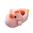 thumbnail image 3 of NIEWTR Cute Plush Chick Duck Slippers Toddler Boys Girls Warm Slippers Boots Kids Fuzzy Winter Indoor Bedroom Household Home Shoes, 3 of 7
