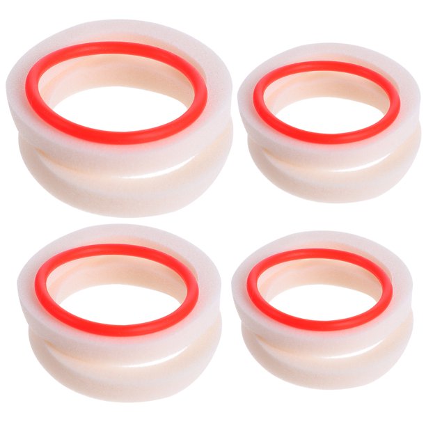 4 juegos de anillos de esponja de sello de aceite anillos de esponja de horquilla delantera accesorios de bicicleta MTB