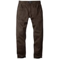 thumbnail image 2 of Pantalones casuales para hombre de corte recto y ajuste slim color marrón talla 30, 2 of 5