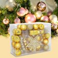thumbnail image 2 of Adornos decorativos de Navidad BLESIY 60 Piezas Decoraciones para árboles de Navidad, 2 of 8