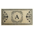 thumbnail image 2 of A1 Home Collections First Impression Hayley Estate Monogram Double Door Mat, 2 of 8