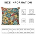 thumbnail image 5 of BANET Vibrant Floral Accent Throw Pillow Cover - Fade Resistant for Indoor/Outdoor Use, 5 of 5