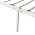 thumbnail image 5 of Xahpower Queen Metal Bed Frame Sturdy Steel Slat Support with Under Bed Storage, No Box Spring Needed, White, 5 of 6