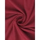thumbnail image 5 of Pijama de punto waffle INSPIRE CHIC para mujer, conjunto de 2 piezas, cuello redondo, ropa de estar en casa, color rojo, 5 of 5