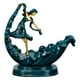 thumbnail image 2 of Creative Bottle Soportes Coleccionable Resina Belleza Mujeres Tablero Artesanía Adorno Estatua Vino Individual Champagne Rojo Vino Onizador Es Bronce de imitación perfecl Sostenedor de botella, 2 of 8