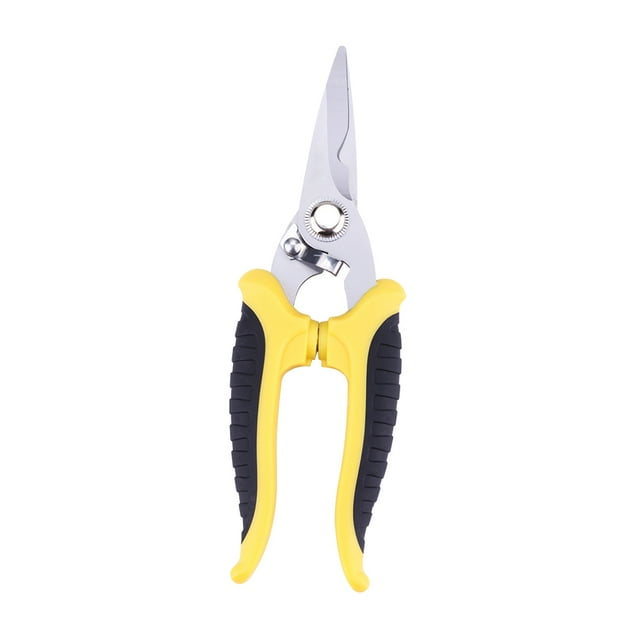 Garden Shears Pruning, 7 Inch Stainless Steel Pruning Shears Cutter Home Gardening Plant Scissor Branch Pruner, Hand Held Garden Tools