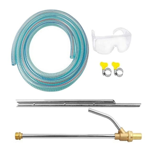 de chorro de arena para lavadora a presión profesional Accesorio de chorro de arena Acero inoxidable con herramientas de para Cola Varilla de rociador de lavadora