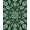 Green, Pattern 1, variant on ODIKA 5'x7' Machine Washable Non-Slip Area Rug, Jubilant Fir Branch Radial Seasonal Adornment High Traffic Rug, Green, 606957