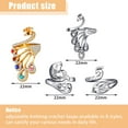 thumbnail image 3 of Juego de soporte para dedos con guía de hilo, 2 piezas, anillos de bucle de ganchillo ajustables con 6 piezas, guía de hilo de metal y plástico, soporte para dedos, accesorios para manualidades, herra, 3 of 5