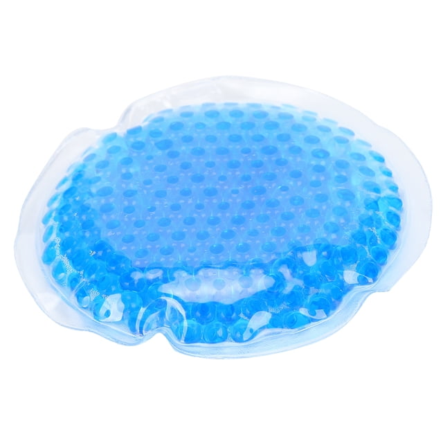 Compresse de Gel Réutilisable pour Glace Chaude et Froide, Forme Ronde, Compresse de Gel pour la Maison et le Salon