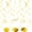 Gold, variant on 24 PCS Silver Hanging Swirl, Sparkle Ceiling Hanging Decorations, Plastic Streamer Party Decorations with Double-Swirls and Single-Swirls for Birthday Decorations, Graduation, Easter, Baby Shower