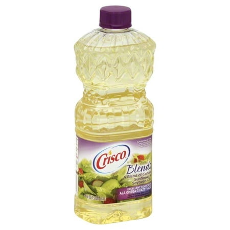 (2 Pack) Crisco Blends Oil, 48-Fluid Ounce