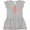 AC-Heather Grey, variant on Inktastic Seahorse Ocean Sea Creatures Girls Baby Dress