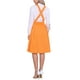 thumbnail image 3 of FALDA SUSPENDIDA CUTE PARA MUJERES, CINTURA ALTA, OVERALL, CORSET, FALDA CORTA MINI XS NARANJA CLARO, 3 of 5
