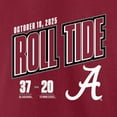 thumbnail image 4 of Men's Crimson Alabama Crimson Tide vs Tennessee Volunteers 2025 Score T-Shirt, 4 of 4