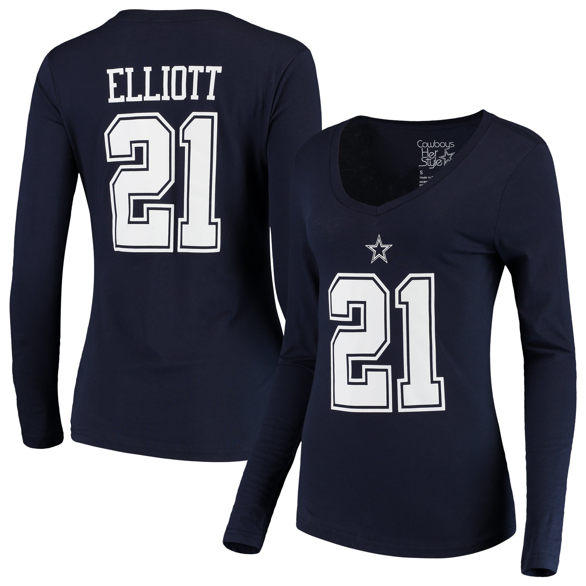 Ezekiel Elliott Dallas Cowboys Women's Authentic Player &hellip;