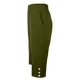thumbnail image 6 of Posijego Womens High Waist Capri Sweatpants Straight Leg Capri Pants Stretch Jogger Yoga Athletic Cropped Pants with Pockets, 6 of 9