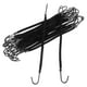 thumbnail image 5 of PTOOTP 20 ganchos para coletas, diademas, pinzas para el pelo, gomas elásticas para peinar y trenzar (café), 5 of 8