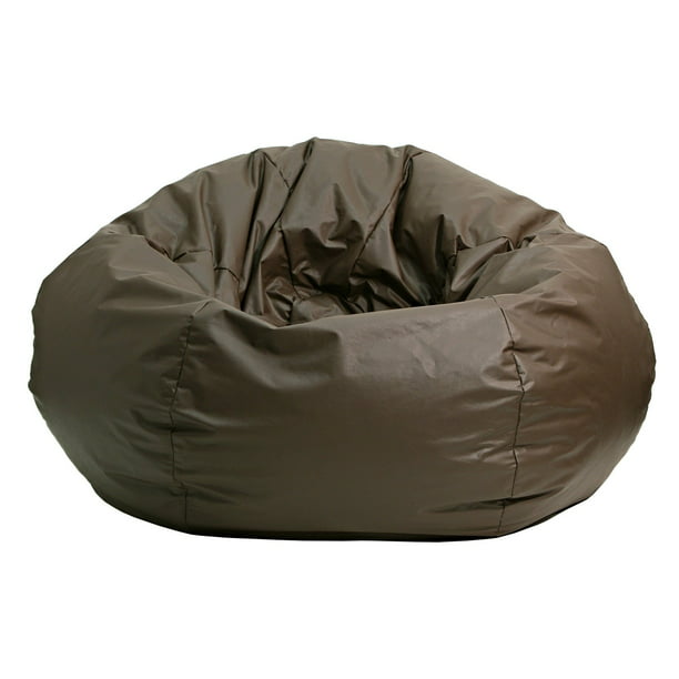 Faux Leather Bean Bag Chair Com, Faux Leather Bean Bag Cover
