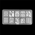 thumbnail image 4 of Nail Art Stamp Stencil Stamping Template Plate Set Tool Stamper Design Kit I4WA, 4 of 10