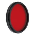 thumbnail image 3 of Filtro impermeable para cámara, filtro de lente totalmente rojo, vidrio óptico para lente de cámara Nikon de 49 mm, 3 of 14