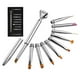 thumbnail image 5 of 10pcs Nail Art Pen Set with Replaceable Tips, Multifunctional UV Gel Compatible Brush for Manicure and Nail Decoration, Lightweight and Easy to Use, 5 of 5